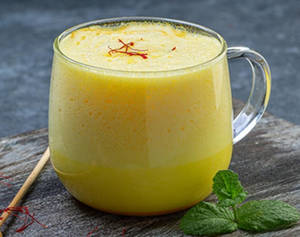 Badam Milk (hot) (eve)
