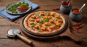 Spicy Paneer Pizza