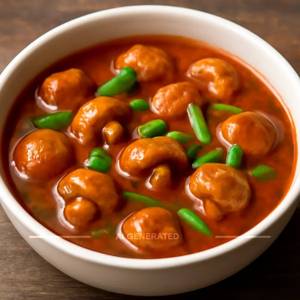 Mushroom Manchurian Gravy