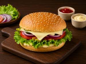 Veg Cheese Burger
