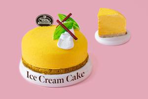 Mango Ice Cream Cake