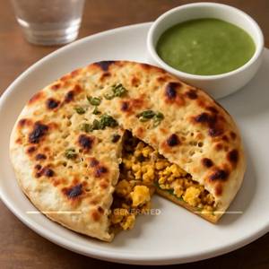 Paneer Stuffed Kulcha