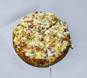 Cream layer pizza
