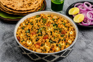 Lehsuni Paneer Burji