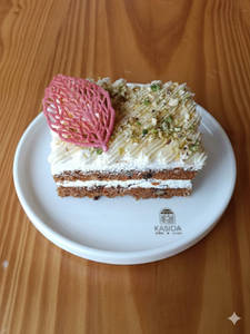 Carrot Walnut Cake Slices