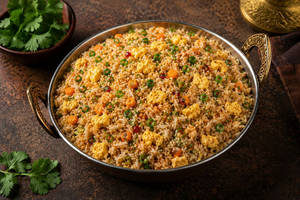 Egg Chilly Garlic Fried Rice