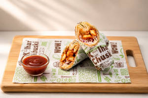 Spicy Soya Chap Tikka Roll