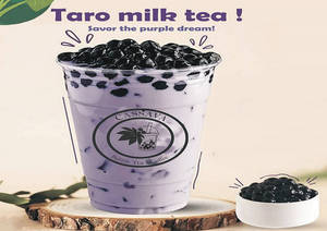 Sweet Taro Milk Tea