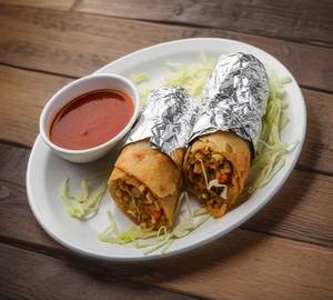 Veg paneer roll [1 piece]