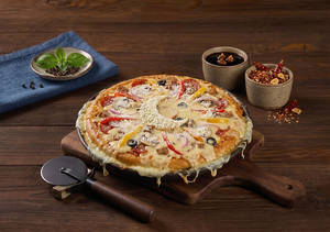 Moon Cheese Blast Pizza