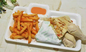 Chicken Fries Wrap