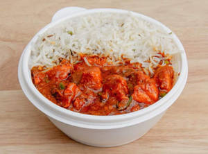 Kadhai Chicken Rice Bowl