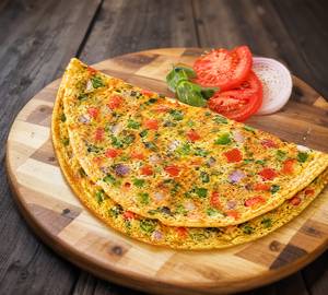 Mixed Vegetables Omelette