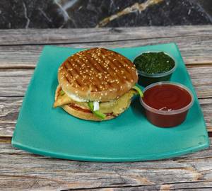 Veg Samosa Grilled Bun