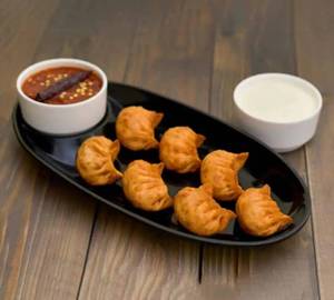 Mushroom momos [4 pieces]