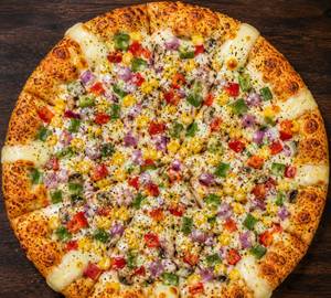 Double Cheese Veggie Pizza (7 Inch )