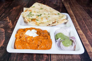 Butter Paneer Masala+ 2butter Naan