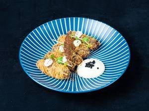 Kunafa Crunch Mushrooms