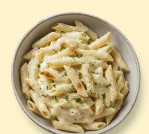 Veg white sauce pasta
