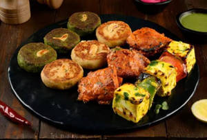 Veg Tandoori Assorted Platter