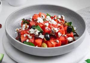 Watermelon & Cheese Salad