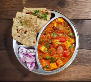 Paneer thali