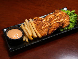 Crispy Chicken With Fries