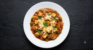 Kaju Mushroom Cheese Kadai