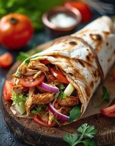 Sheek kebab roll