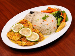Grilled Fish In Lemon Butter Sauce