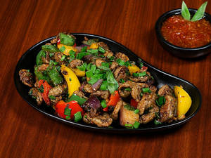 Chilli Mushroom Dry
