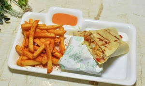 Devil Fries Wrap