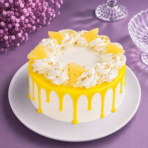 Pineapple Fresh Cream Cake