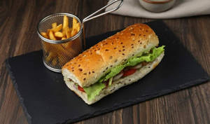 Haryali Kebab (ciabatta)