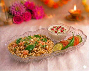 Vrat Meal Thali - Sabudana Khichdi