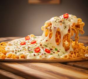 Chicken Fried Cheese Maggi