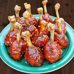 Crispy chicken lollipop
