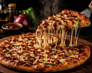 Chicken Barbeque Pizza [9 Inches]