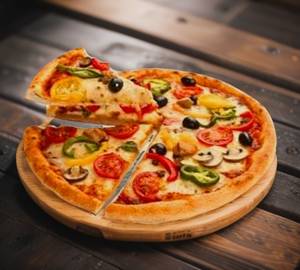 Veg mushroom pizza (7 inches)