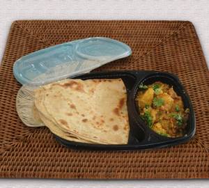 4 Paratha With Sabzi