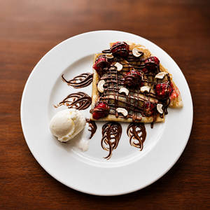 Abrahamstr - Strawberry Nutella Crepes