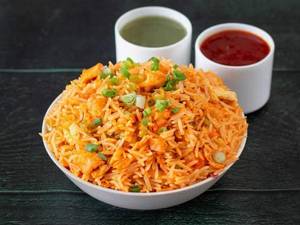Chili Garlic Fried Rice (Vegetable)