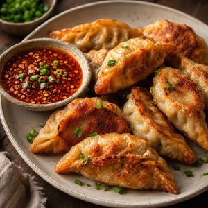 Chicken Crispy Bbq Momos Combo[8Pcs]