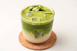 Iced Almond Vanilla Matcha