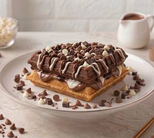 Crispy Triple Choco Waffle