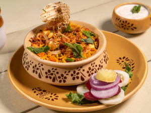 Vegetable Biryani (g.f)