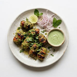 Minty Soya Chaap Tikka