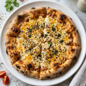 Herbs And Cheese Pizza (7 Inch)