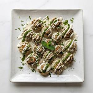 Afghani Malai Mushroom Tikka Full
