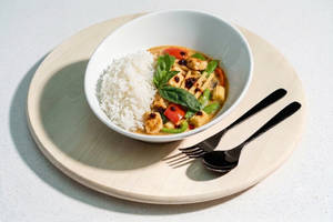 Thai Curry Chicken + Jasmine Rice